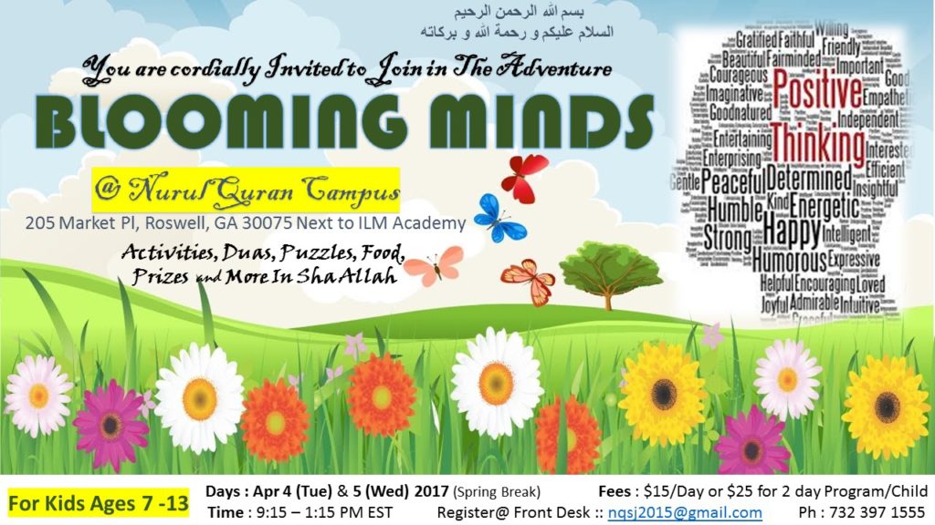 BloomingMindsatNurulQuranCampus